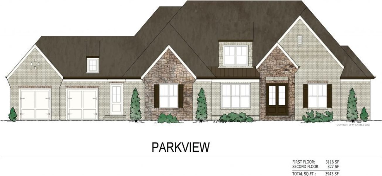New construction Single-Family house Parkview, 6155 Golf Club Drive, Braselton, GA 30517 - photo