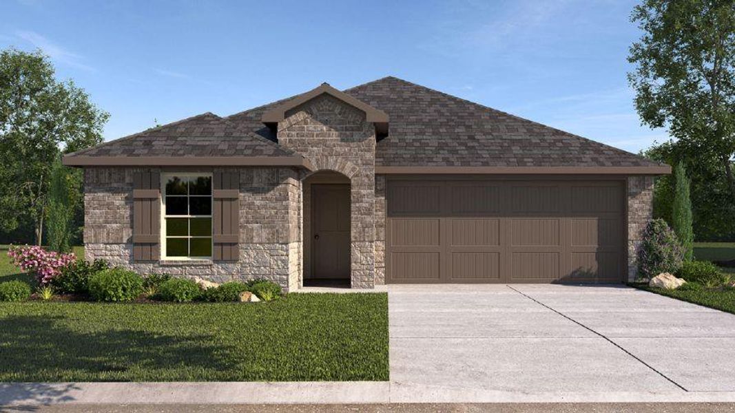 New construction Single-Family house 3826 Lanercost Lane, Fulshear, TX 77441 Caden - photo