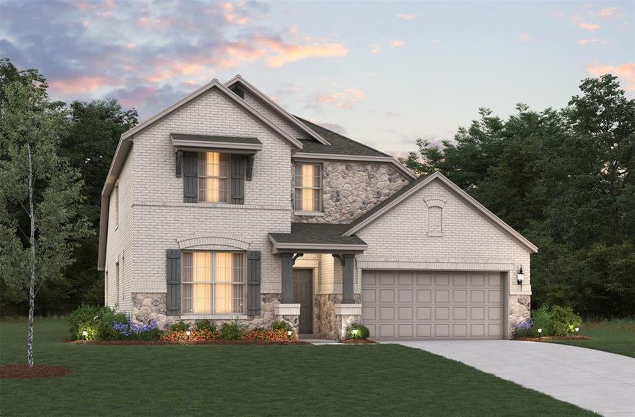 New construction Single-Family house 13712 Riola Drive, Little Elm, TX 75068 Avalon- photo
