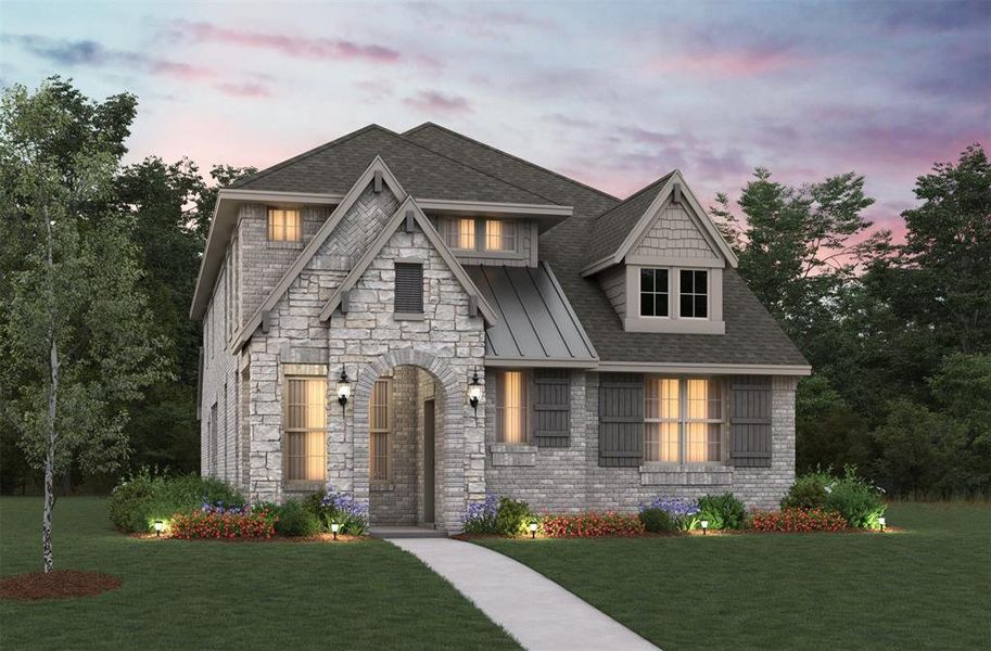 Beazer Homes Wildflower Ranch Brazos plan