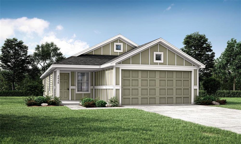 New construction Single-Family house 9805 Trusler Drive, Fort Worth, TX 76179 Camelia- photo