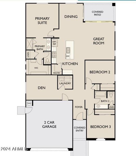 Lot 337 Marigold Floorplan