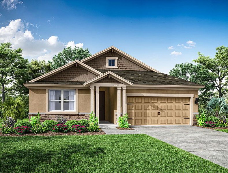 Juno new construction home plan by William Ryan Homes Tampa