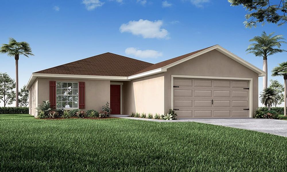 New construction 4 bedroom home for sale in Zephyrhills, FL