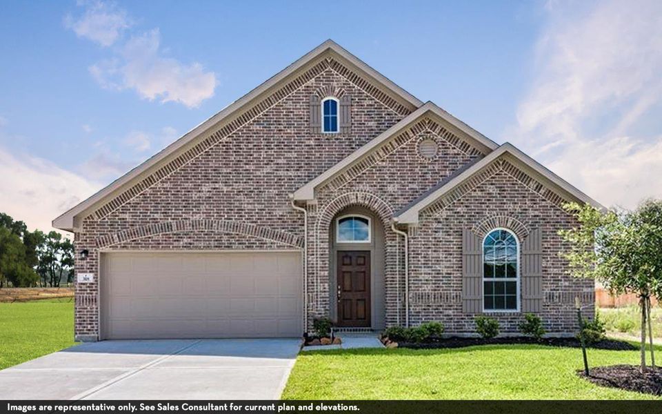 New construction Single-Family house Glenwood, 2928 Arbor Edge Crossing, Texas City, TX 77568 - photo