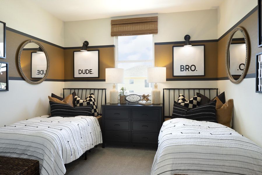 Bedroom | Eli at Lariat in Liberty Hill, TX by Landsea Homes