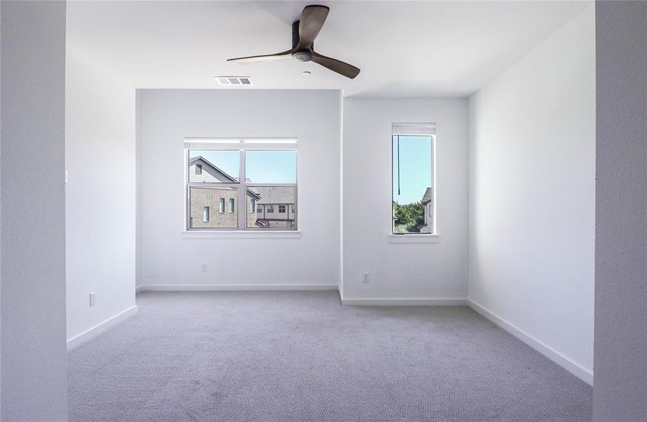 Grand master suite with sitting room