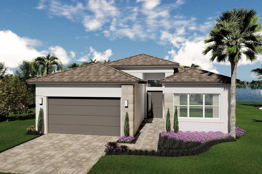 New construction Single-Family house Claudia, 32212 Mahogany Valley Drive, Wesley Chapel, FL 33543 - photo