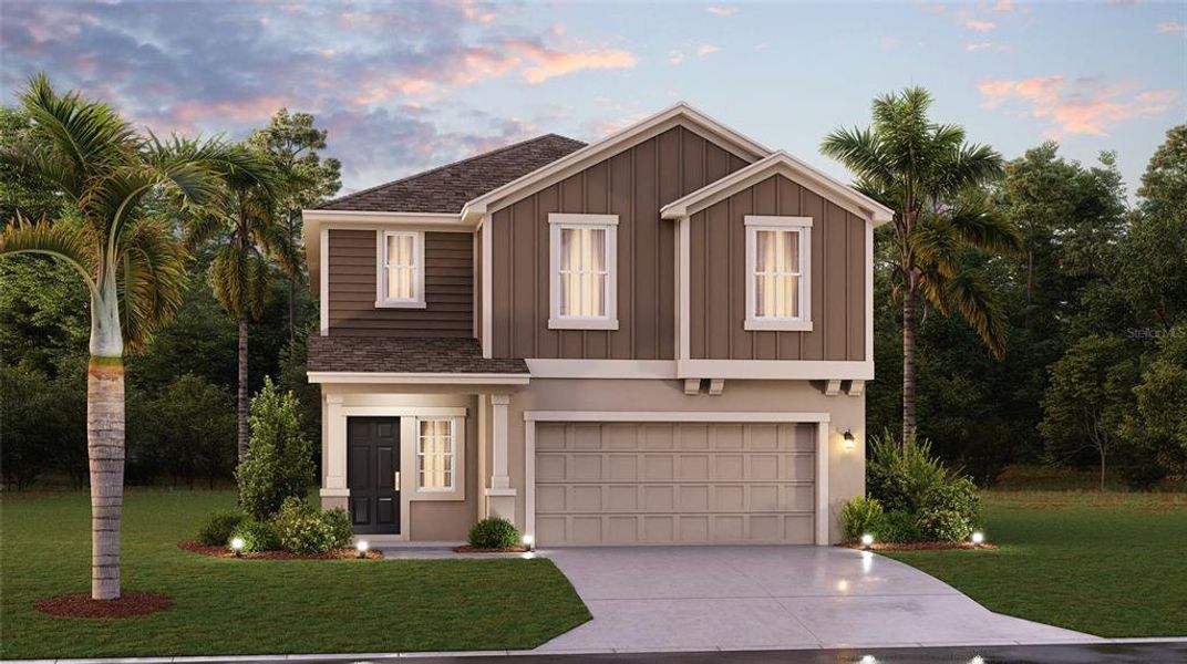 New construction Single-Family house 541 Sea Turtle Lane, Haines City, FL 33844 - photo
