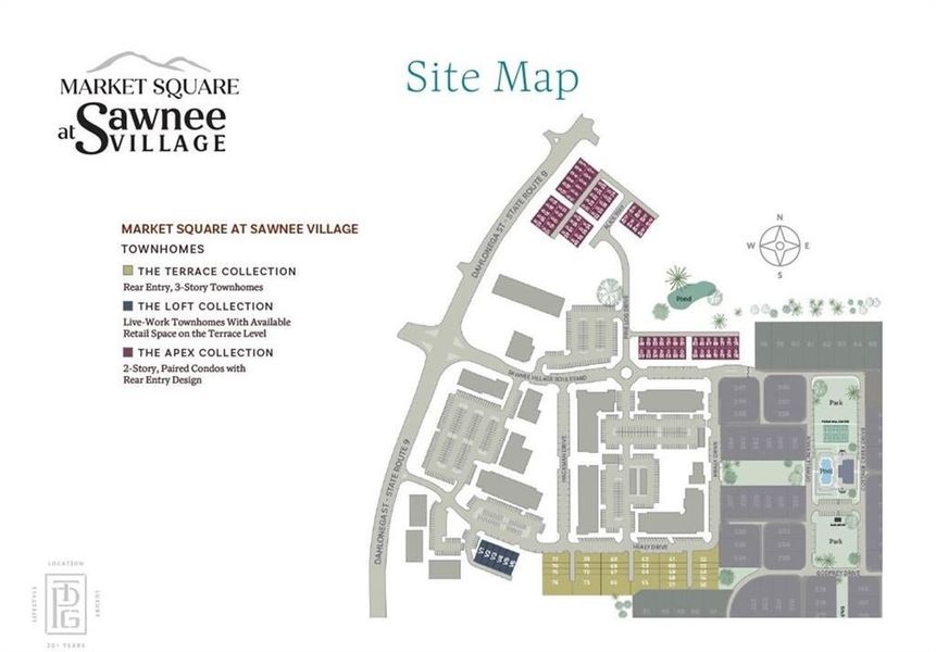 Market Square Site Map