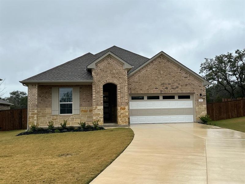 New construction Single-Family house 125 Rambling Rapids Dr, Georgetown, TX 78628 THE REMINGTON- photo