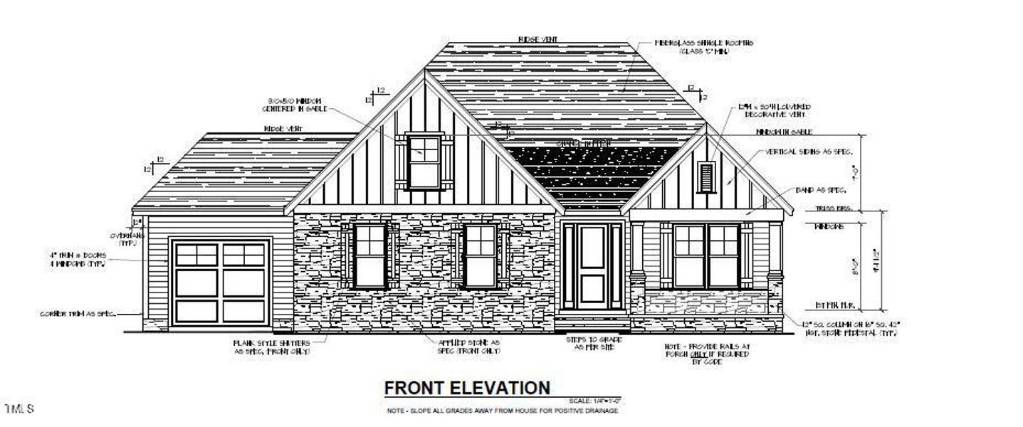 New construction Single-Family house 311 Hook Drive, Unit Lot 18, Fuquay Varina, NC 27526 - photo