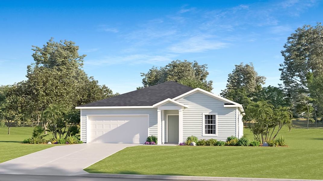 New construction Single-Family house Sierra II, 2520 Russell Road, Green Cove Springs, FL 32043 - photo