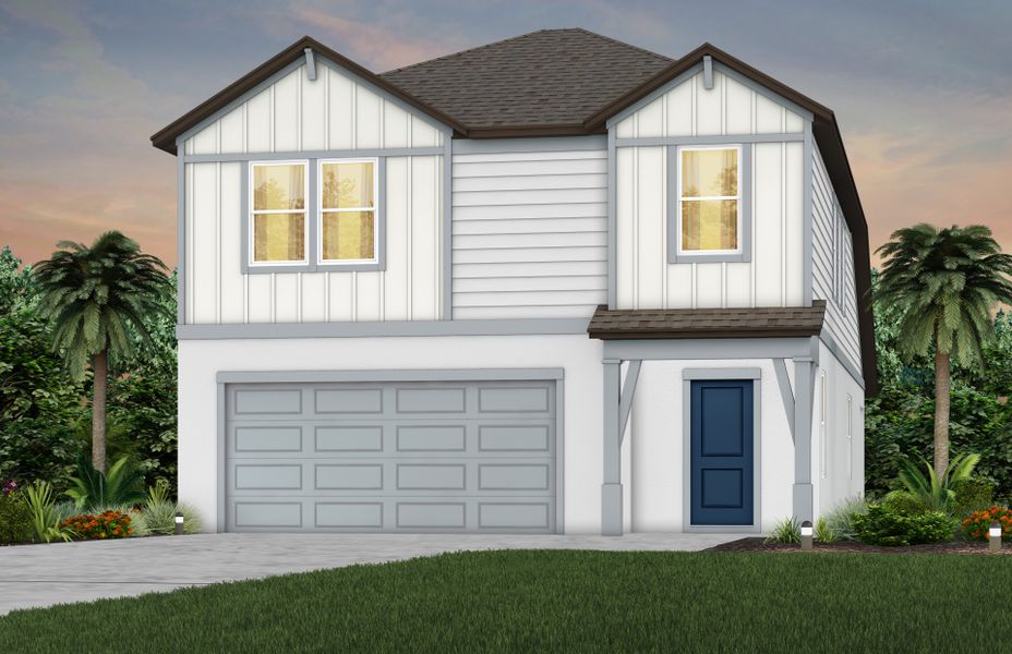 New construction Single-Family house Sonora, Simmons Ranch Court, Riverview, FL 33578 - photo