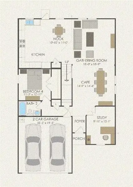 Pulte Homes, Mesilla floor plan