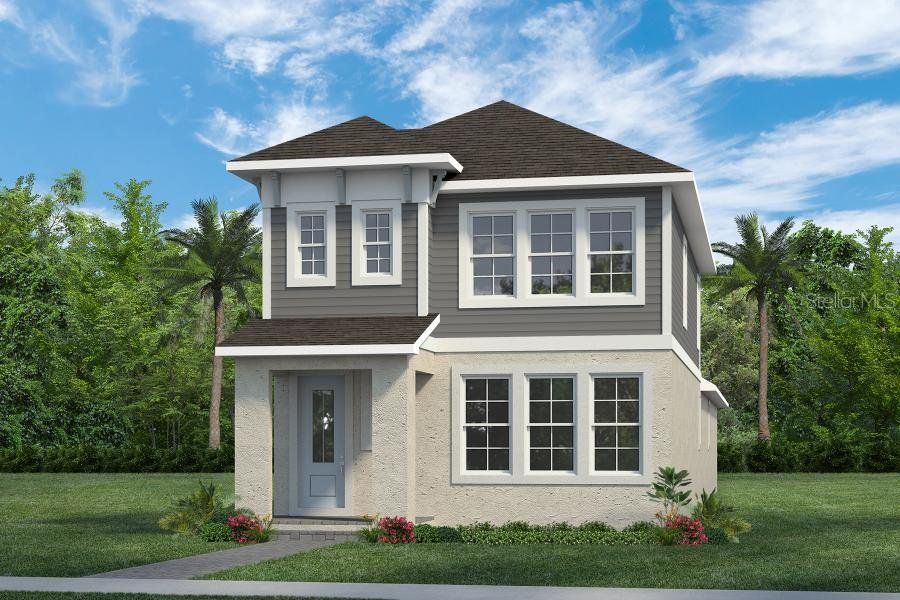 New construction Single-Family house 15444 Lebeau Loop, Winter Garden, FL 34787 Fitzgerald- photo