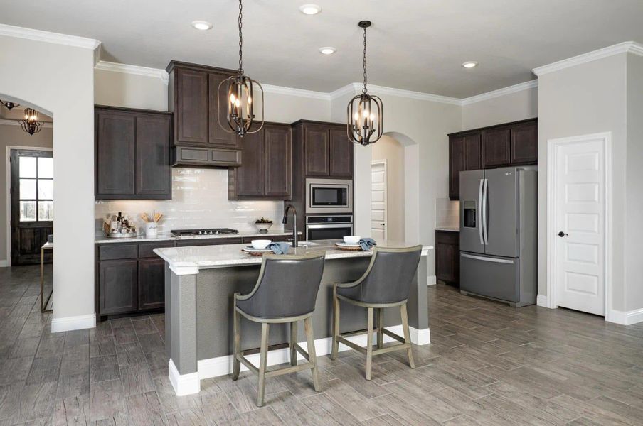 Kitchen | Concept 2404 at Redden Farms - Signature Series in Midlothian, TX by Landsea Homes