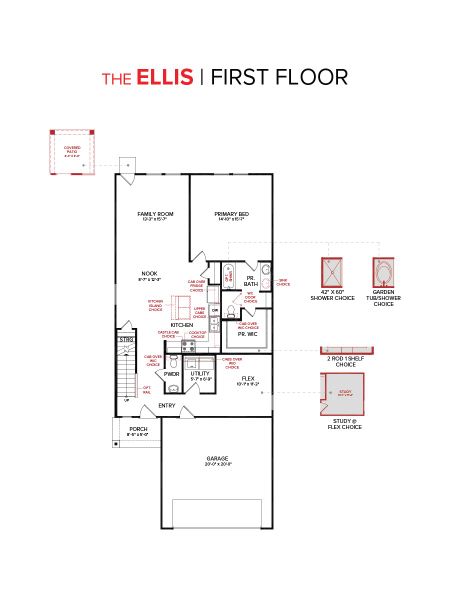 Ellis First Floor Plan