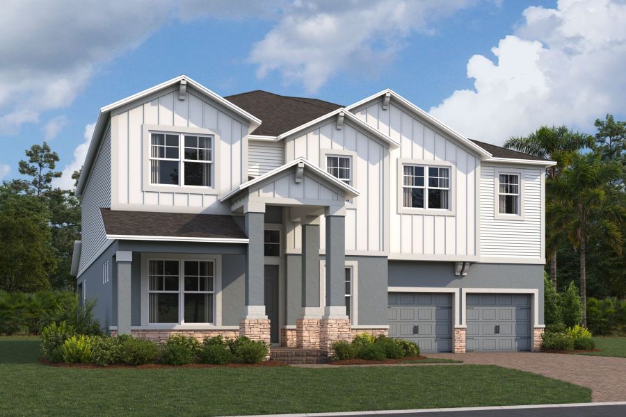 New construction Single-Family house Newport Xl, 3125 Ponkan Road, Apopka, FL 32712 - photo