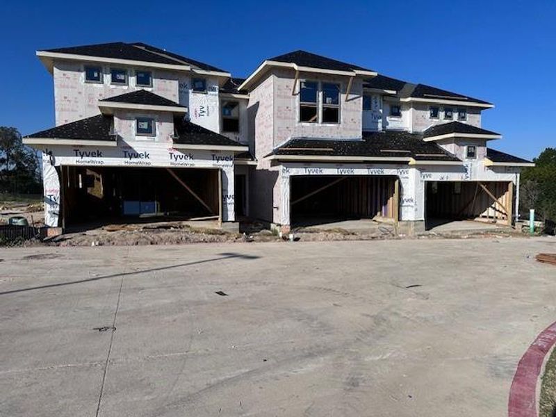 New construction Townhouse house 2500 Forest Creek Dr, Unit 1801, Round Rock, TX 78665 Champagne (1815-CS-20)- photo