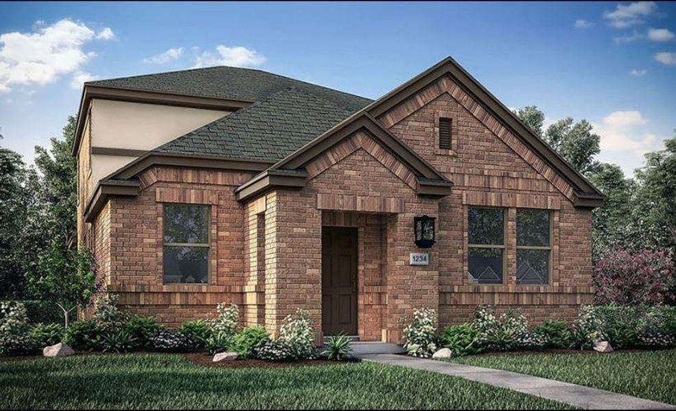 New construction Single-Family house 863 Long Run, Liberty Hill, TX 78642 Mozart- photo
