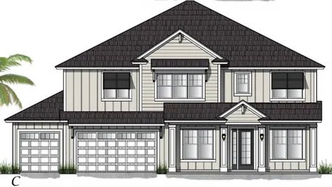 New construction Single-Family house Plan 3867, 79 Oak Heights Court, Saint Augustine, FL 32092 - photo