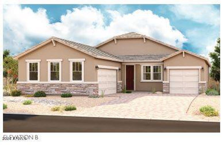 New construction Single-Family house 19616 W Cartwright Avenue, Buckeye, AZ 85396 - photo