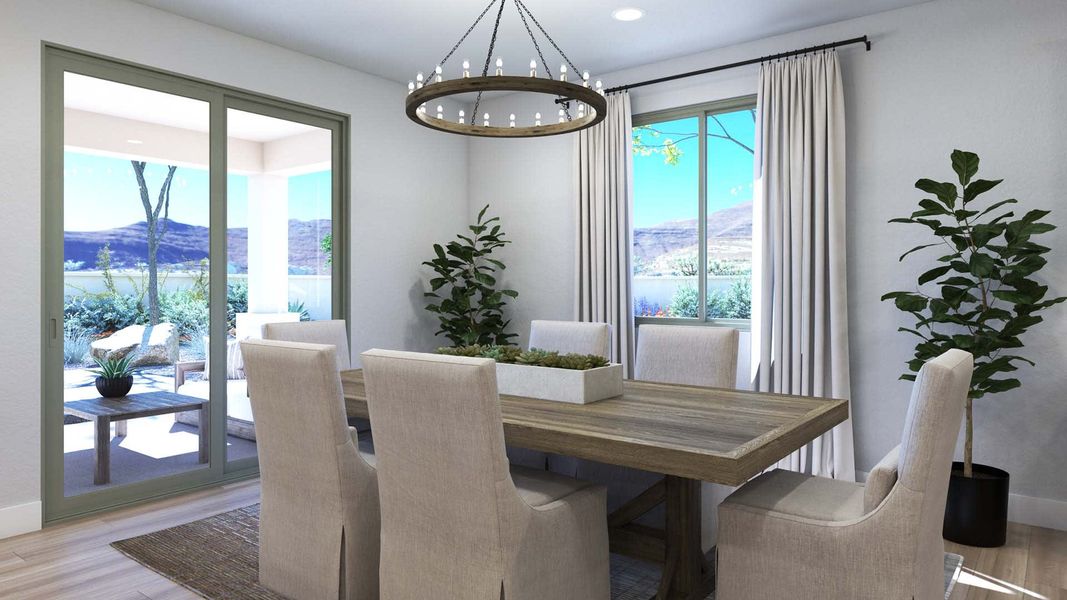 Dining Area | Citrus | El Cidro | Goodyear, AZ | Landsea Homes