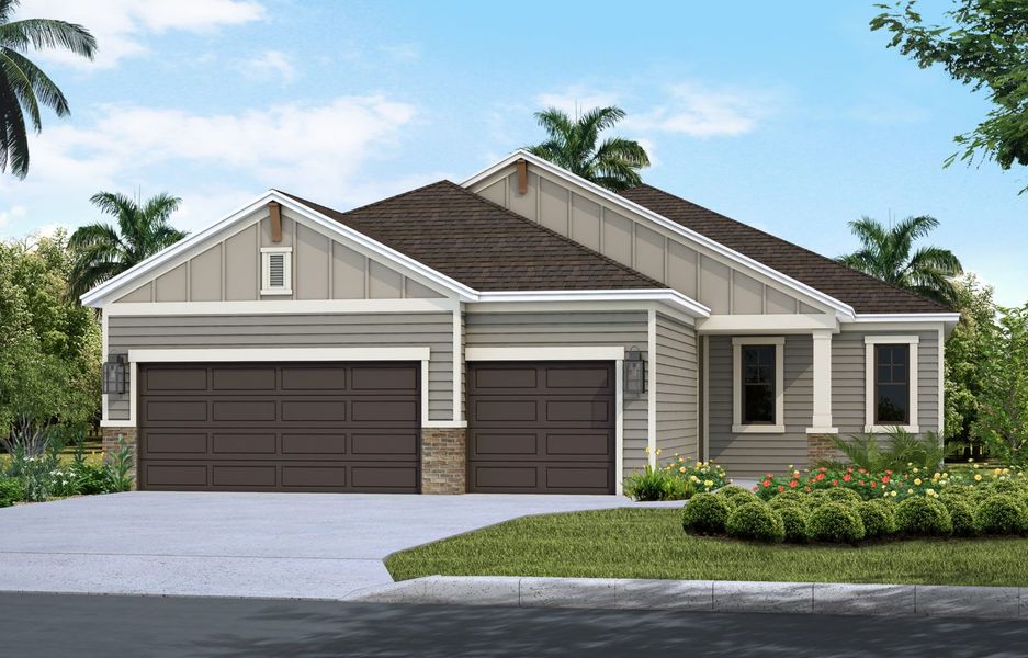 New construction Single-Family house Sea Star, 13427 Old Creek Court, Parrish, FL 34219 - photo