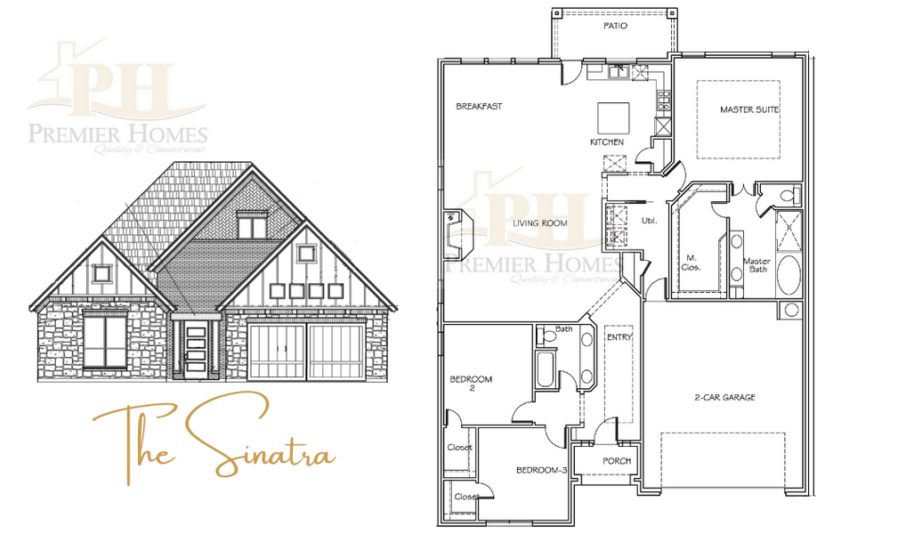 New construction Single-Family house Sinatra, 851 Williamson Road, Granbury, TX 76048 - photo