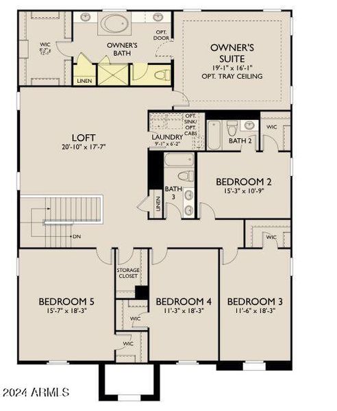 Floor Plan - 2nd Floor