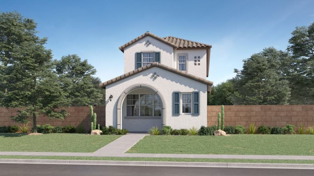 New construction Single-Family house Oxnard Plan 2016, 8333 E. Petra Ave., Mesa, AZ 85212 - photo