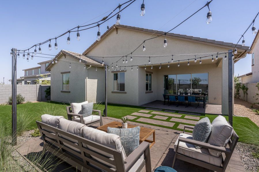 Backyard | Pastora | Wildera – Peak Series | New Homes in San Tan Valley, AZ | Landsea Homes