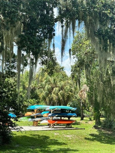 Kayak Storage