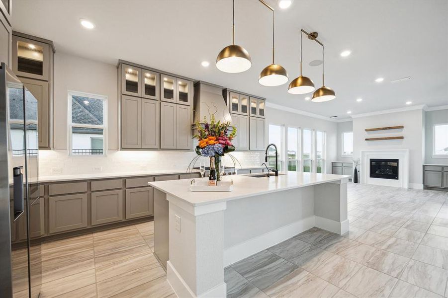 There is ample room for entertaining and dining. From the Formal Dining Room, to the Breakfast Bar at this gorgeous granite island, to the Hearth Room, this home has it all!