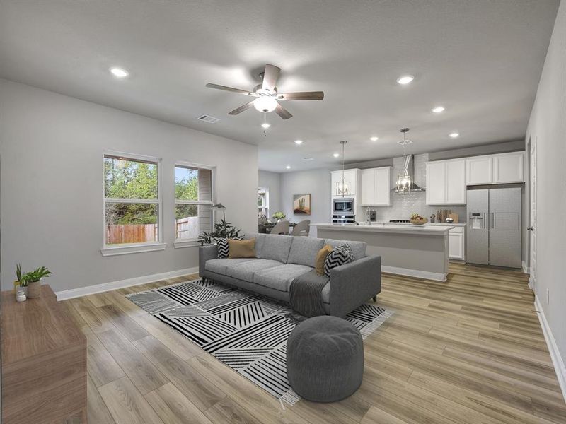 Photo is not of the actual home but is an inspirational photo of builder’s model home and may depict options, furnishings, and/or decorator features that are not included.