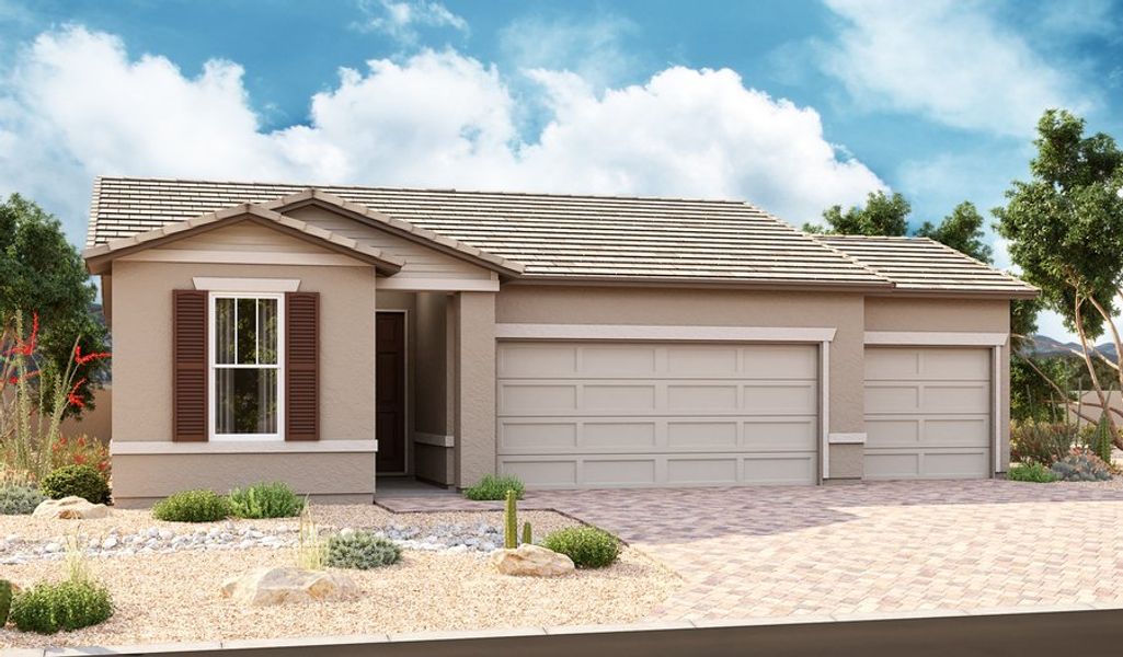 New construction Single-Family house 27951 N 177 Drive, Surprise, AZ 85387 Larimar- photo
