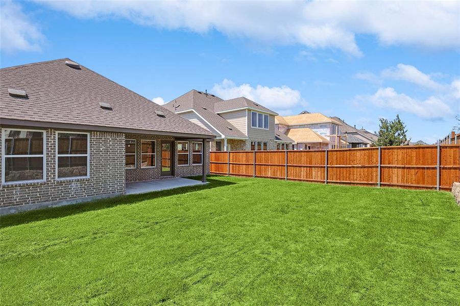 View of yard featuring a patio area