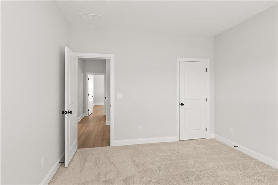 Child's room, guest room or home office? NOT actual home. Photos of previously built Grayton floorplan.