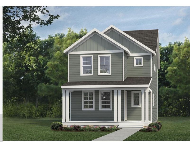 New construction Single-Family house 1317 Holding Village Way, Wake Forest, NC 27587 Double Dutch- photo
