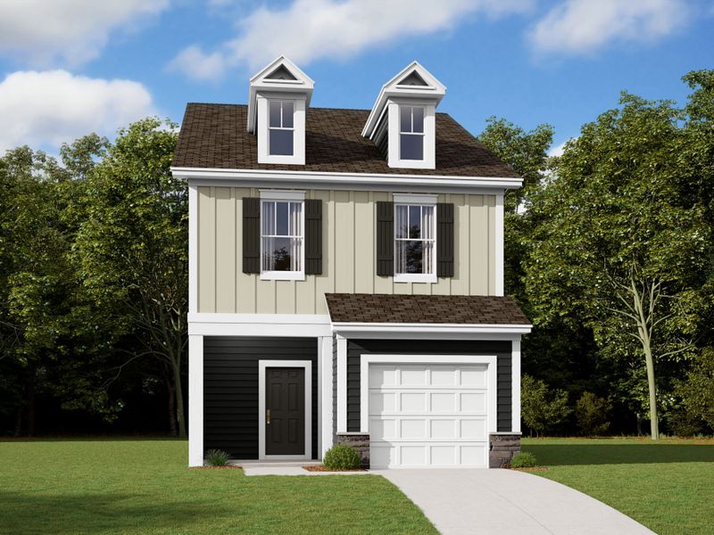 New construction Single-Family house 2774 Yeager Drive Nw, Concord, NC 28027 Wylie - Smart Series Townhomes- photo
