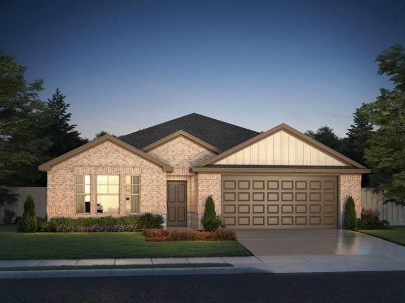 New construction Single-Family house 10609 Potawatomi Lane, Fort Worth, TX 76179 The Henderson- photo