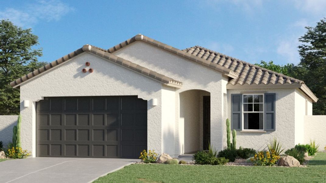 New construction Single-Family house Coronado Plan 3560, 3309 East Malibu Drive, San Tan Valley, AZ 85143 - photo