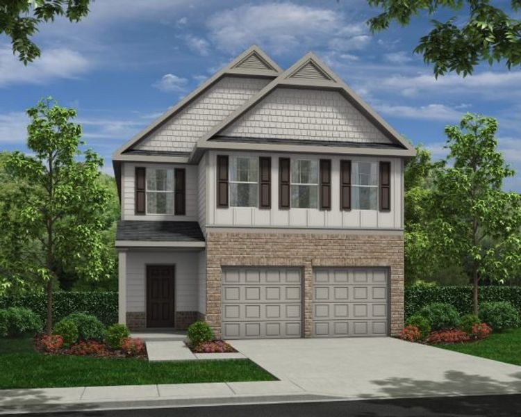 New construction Single-Family house Greenbrier, 7160 Highway 53, Dawsonville, GA 30534 - photo