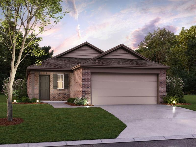 New construction Single-Family house 14016 Haggerston Drive, Pilot Point, TX 76258 Azalea - 30' Smart Series- photo