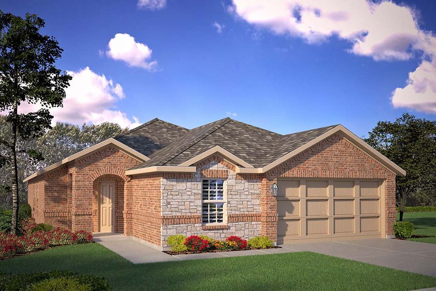 New construction Single-Family house Jaxson, 4353 Mill Stream Lane, Fort Worth, TX 76036 - photo