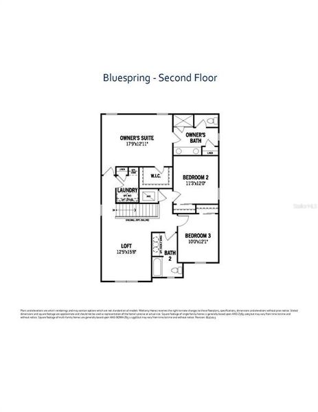 Second Floor Floorplan