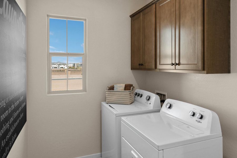 Laundry Room | Davidson | Rev at Eastmark | Mesa, AZ | Landsea Homes