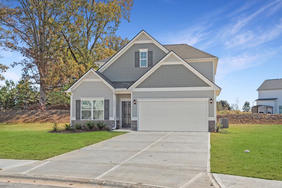 New construction Single-Family house The Caldwell, Simmons Drive, Temple, GA 30179 - photo