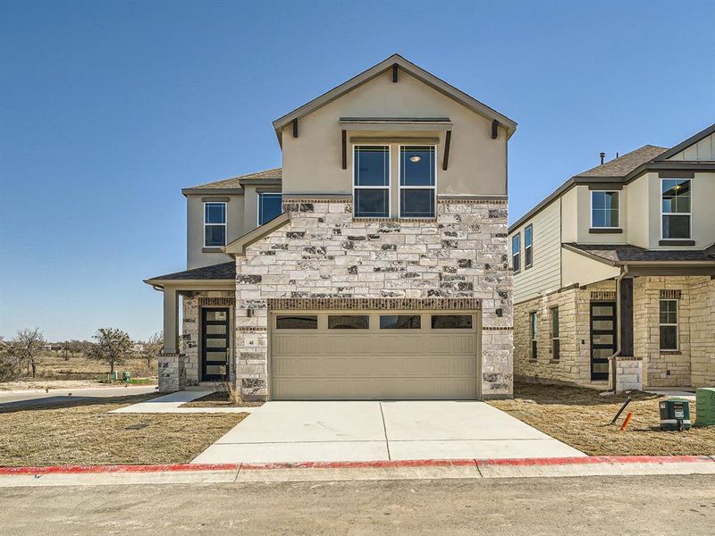 New construction Single-Family house 1531 N Red Bud Ln, Unit 41, Round Rock, TX 78665 Ellison- photo